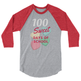 100 Sweet Days raglan shirt